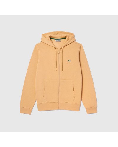 Sweatshirt à capuche zippé en molleton
