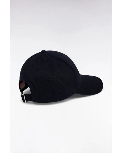 Casquette en twill de coton marine Eden Park
